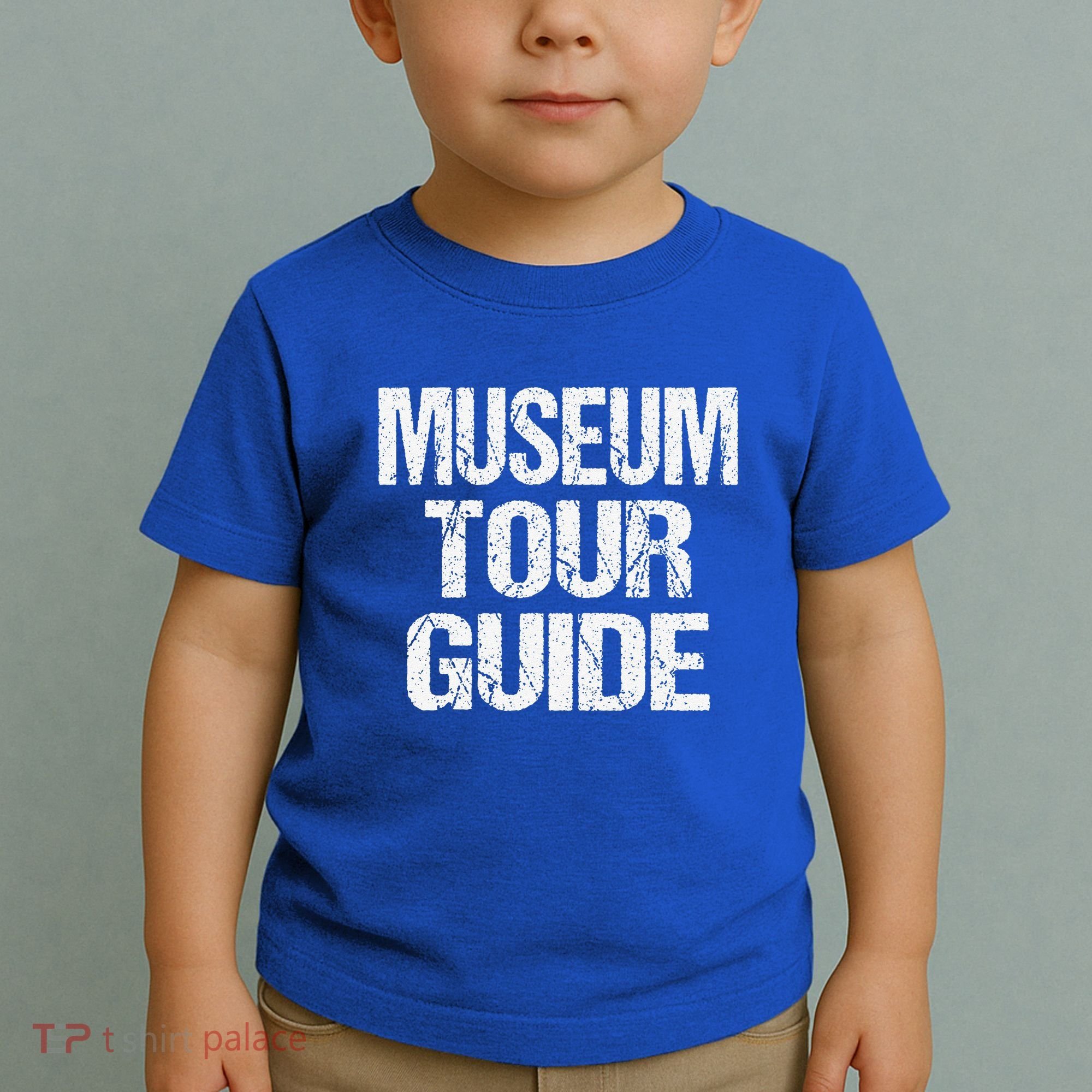 Easy Museum Tour Guide Costume Halloween Outfit Toddler T-Shirt