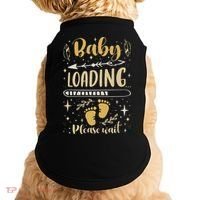 Expecting Mom To Be, Pregnancy Announcement, Baby Loading Doggie Tank thumb 0
