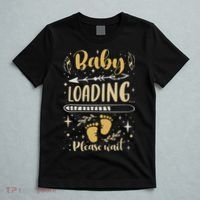 Expecting Mom To Be, Pregnancy Announcement, Baby Loading T-Shirt thumb 5