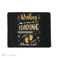 Expecting Mom To Be, Pregnancy Announcement, Baby Loading Mousepad thumb 0