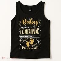 Expecting Mom To Be, Pregnancy Announcement, Baby Loading Tank Top thumb 2