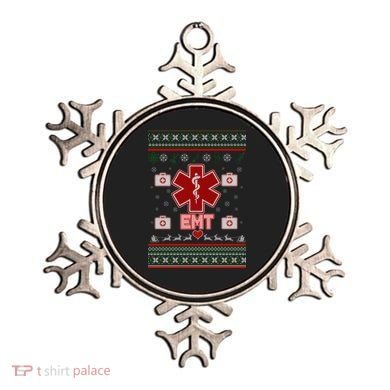 EMT Medic Ugly Christmas Sweater Ornament