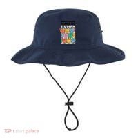 Emotions Make Us Human Retro Mental Health Positive Quote Bucket Hat thumb 0
