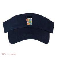 Emotions Make Us Human Retro Mental Health Positive Quote Visor thumb 0