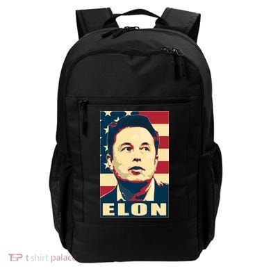 Elon Musk USA Retro Backpack