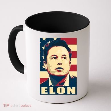 Elon Musk USA Retro Coffee Mug