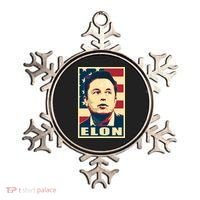 Elon Musk USA Retro Ornament thumb 0