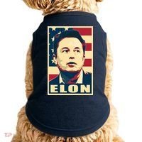 Elon Musk USA Retro Doggie Tank thumb 0