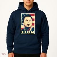 Elon Musk USA Retro Hoodie thumb 2
