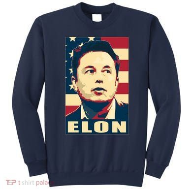 Elon Musk USA Retro Sweatshirt