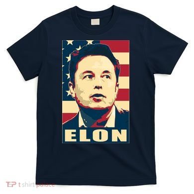 Elon Musk USA Retro T-Shirt