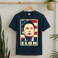 Elon Musk USA Retro T-Shirt thumb 2