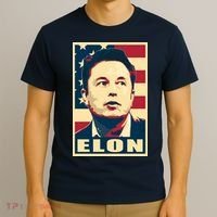 Elon Musk USA Retro T-Shirt thumb 3