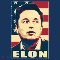 Elon Musk USA Retro Women's Hoodie thumb 2