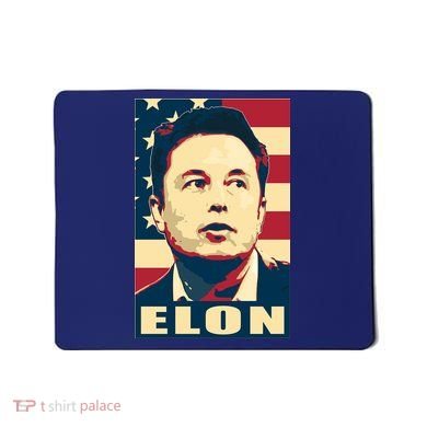Elon Musk USA Retro Mousepad