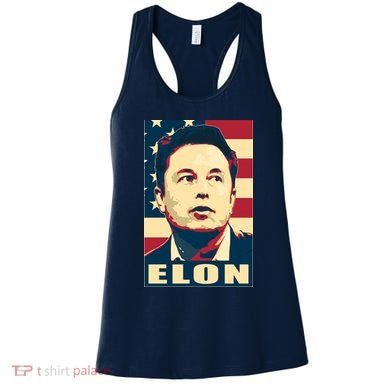 Elon Musk USA Retro Women's Tank Top