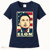 Elon Musk USA Retro Women's T-Shirt thumb 0