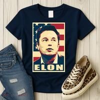 Elon Musk USA Retro Women's T-Shirt thumb 3