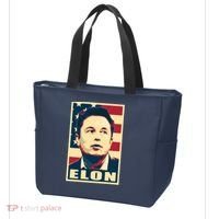 Elon Musk USA Retro Tote Bag thumb 3