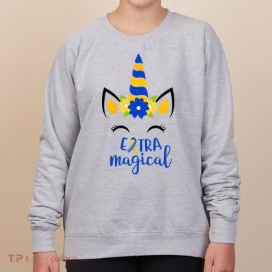 Extra Magical Unicorn Autism Awareness Women's Sweatshirt