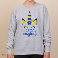 Extra Magical Unicorn Autism Awareness Women's Sweatshirt thumb 0