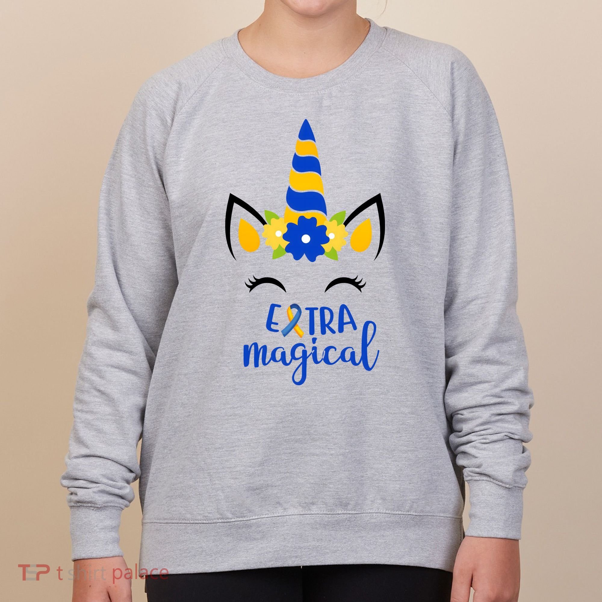 Extra Magical Unicorn Autism Awareness Women's Sweatshirt