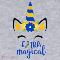 Extra Magical Unicorn Autism Awareness Women's Sweatshirt thumb 2