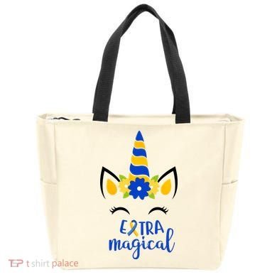 Extra Magical Unicorn Autism Awareness Tote Bag