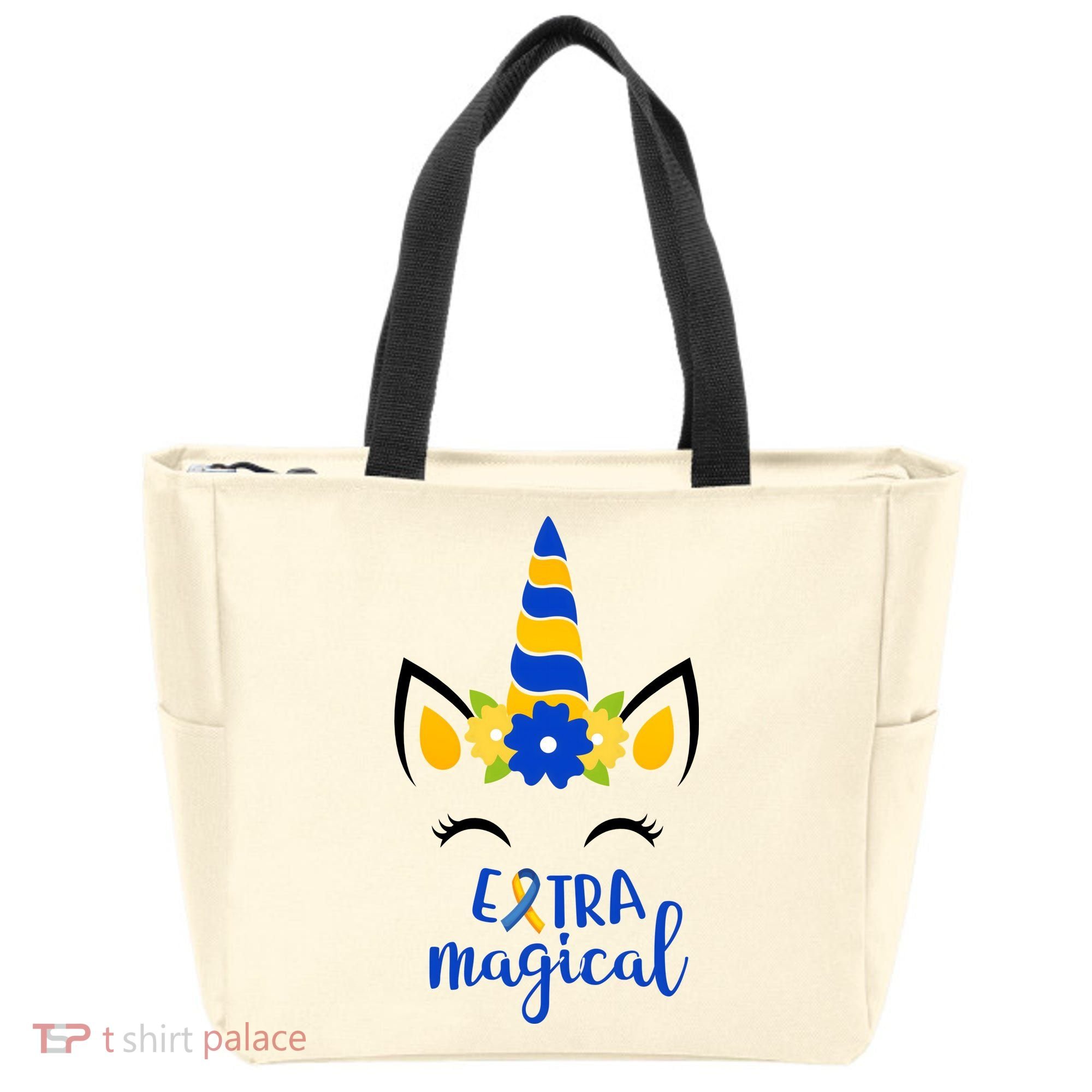 Extra Magical Unicorn Autism Awareness Tote Bag