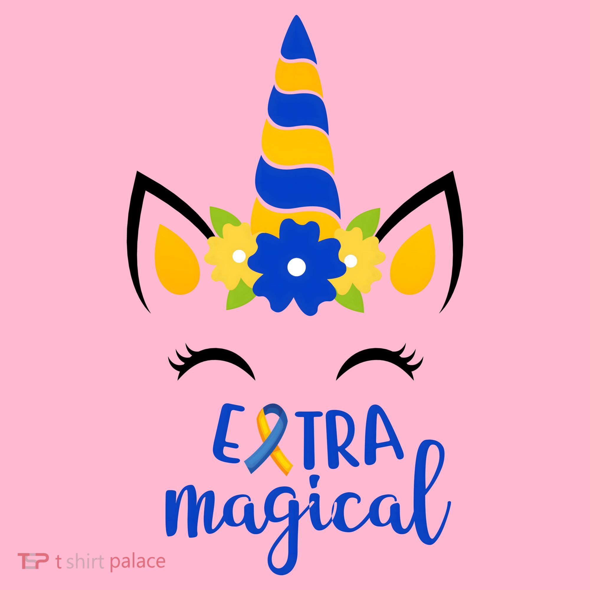 Extra Magical Unicorn Autism Awareness Coaster