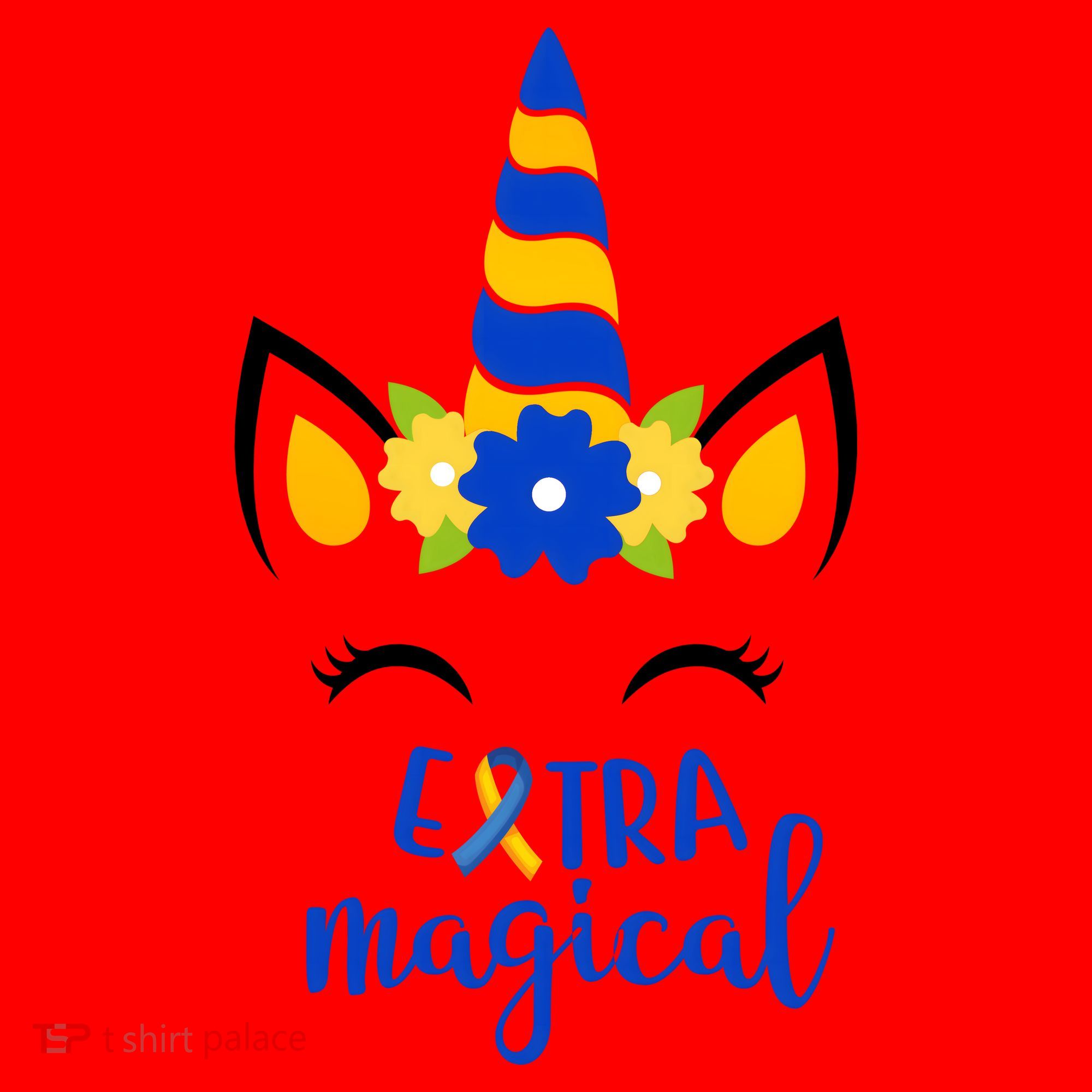 Extra Magical Unicorn Autism Awareness Santa Hat
