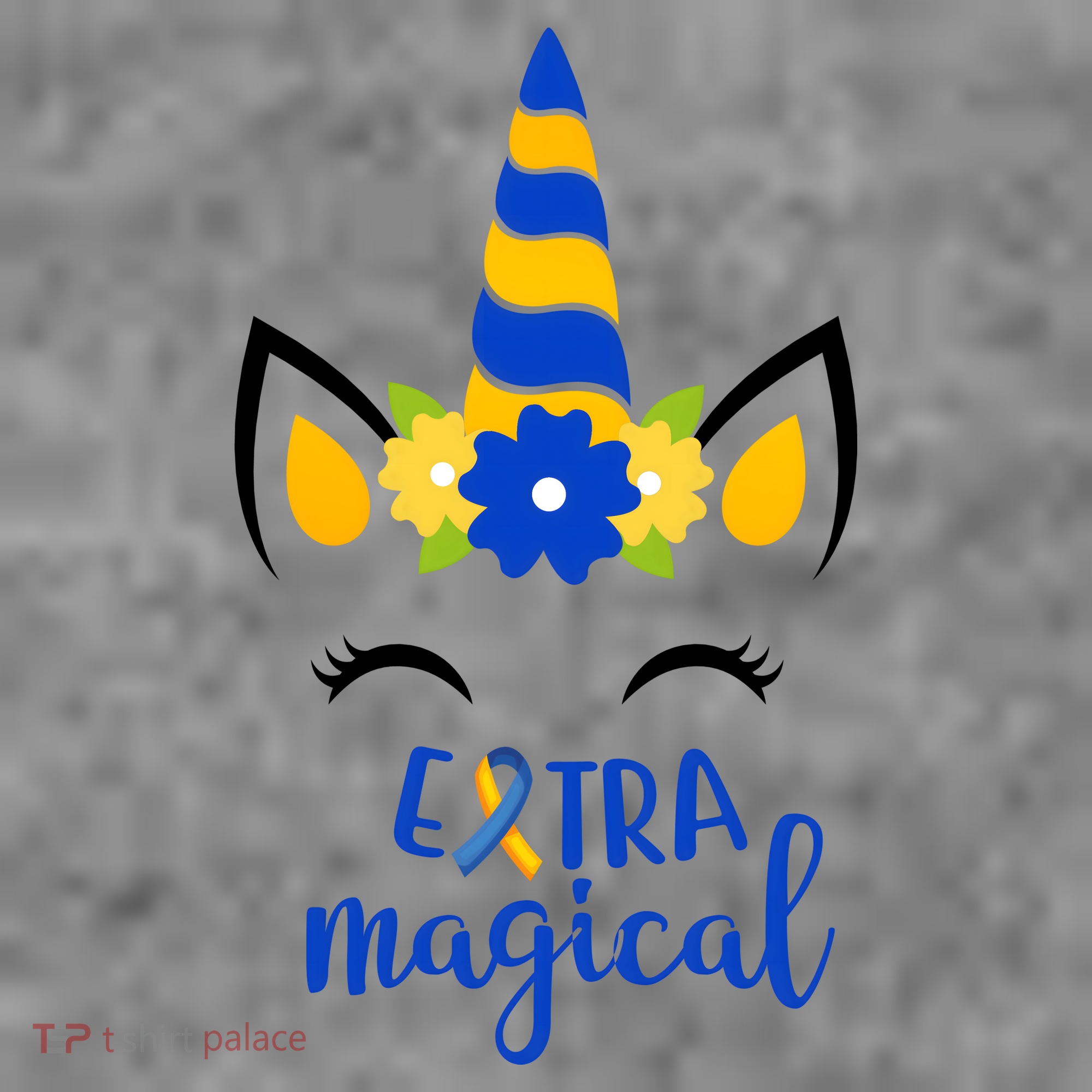 Extra Magical Unicorn Autism Awareness Toddler Hoodie