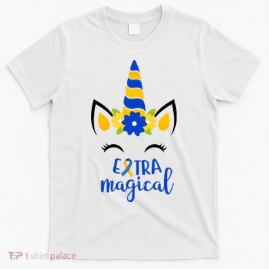 Extra Magical Unicorn Autism Awareness T-Shirt
