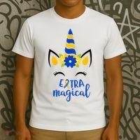 Extra Magical Unicorn Autism Awareness T-Shirt thumb 3