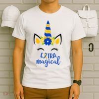 Extra Magical Unicorn Autism Awareness T-Shirt thumb 6