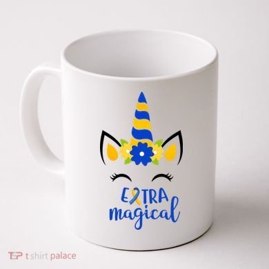 Extra Magical Unicorn Autism Awareness Coffee Mug
