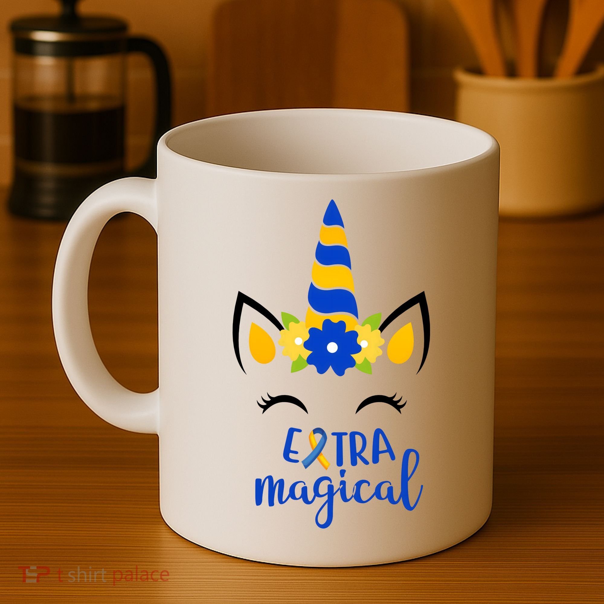 Extra Magical Unicorn Autism Awareness Coffee Mug