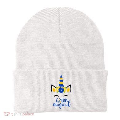 Extra Magical Unicorn Autism Awareness Beanie