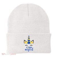 Extra Magical Unicorn Autism Awareness Beanie thumb 0