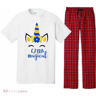 Extra Magical Unicorn Autism Awareness Pajama Set