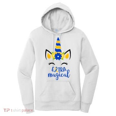 Extra Magical Unicorn Autism Awareness Women's Hoodie