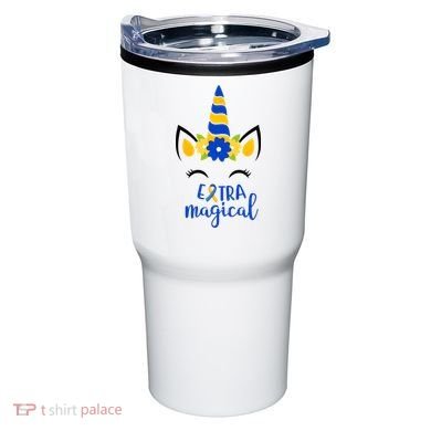 Extra Magical Unicorn Autism Awareness Tumbler