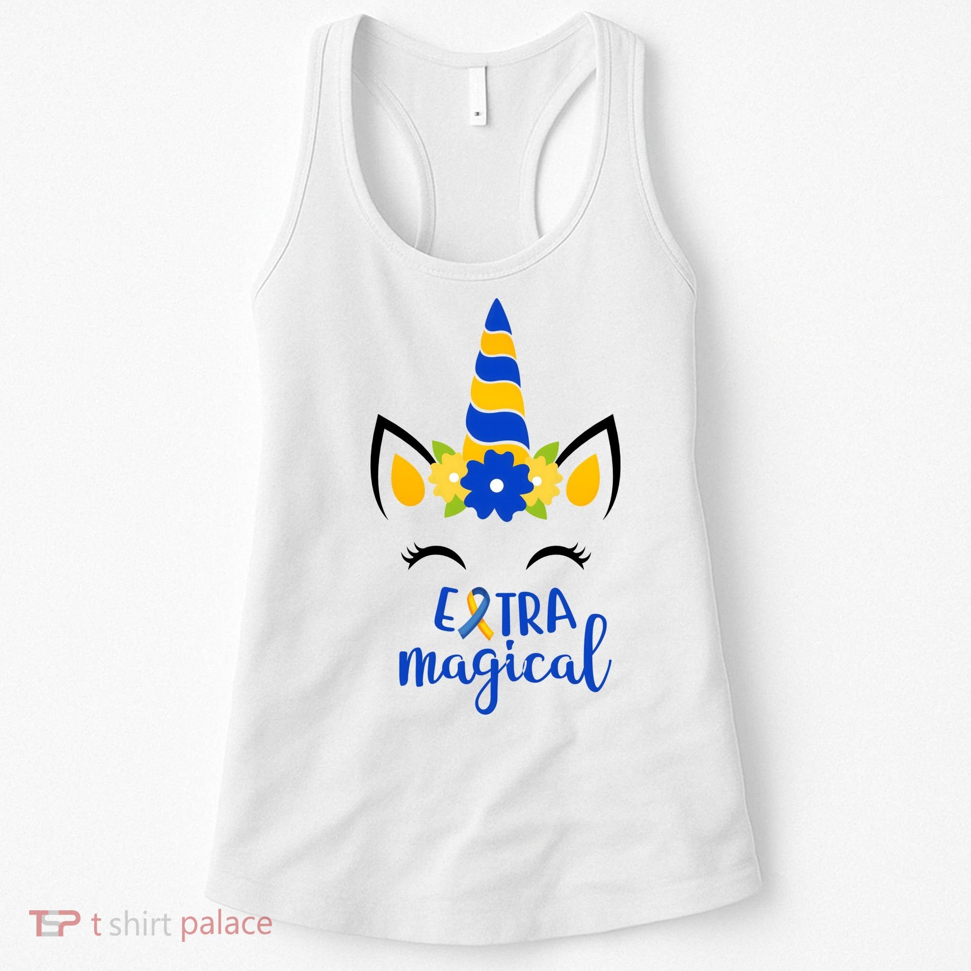 Extra Magical Unicorn Autism Awareness Women's Tank Top