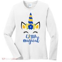 Extra Magical Unicorn Autism Awareness Women's Long Sleeve Shirt thumb 0