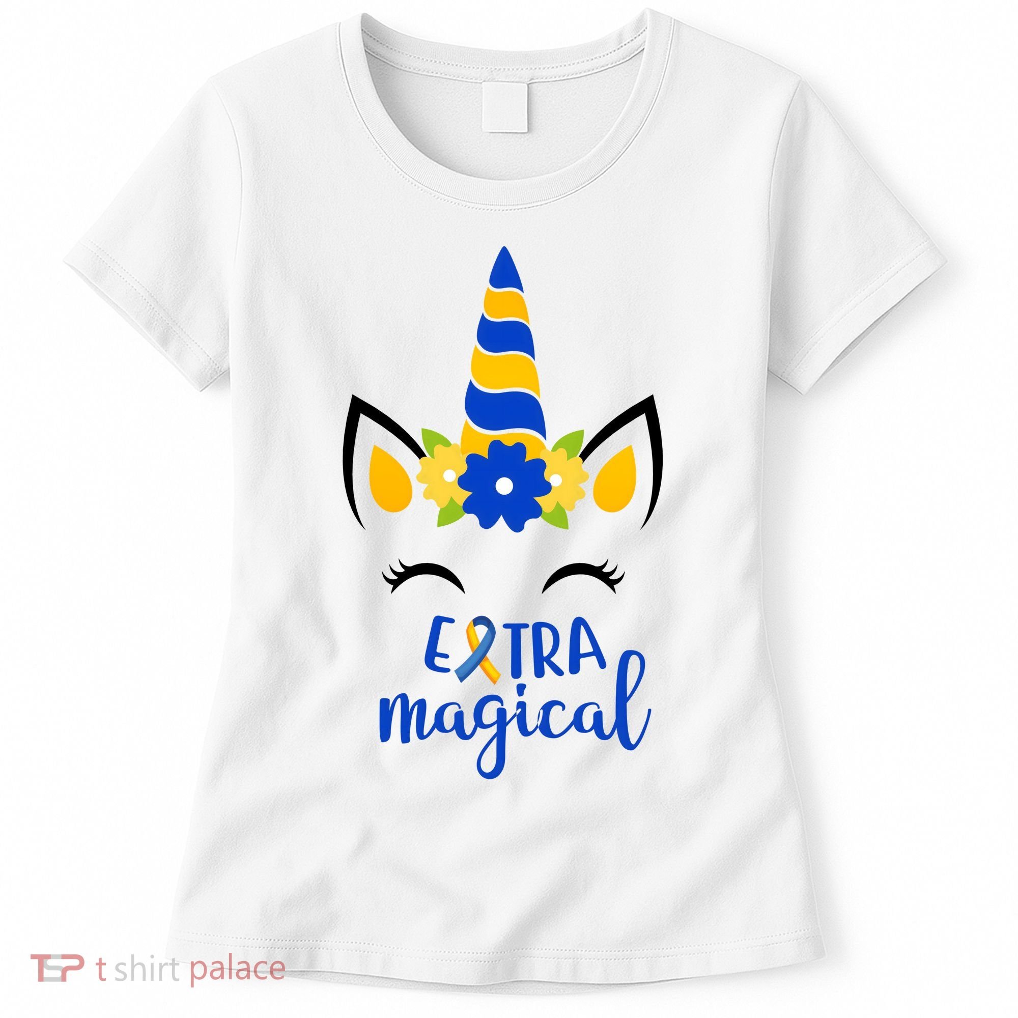 Extra Magical Unicorn Autism Awareness Women's T-Shirt