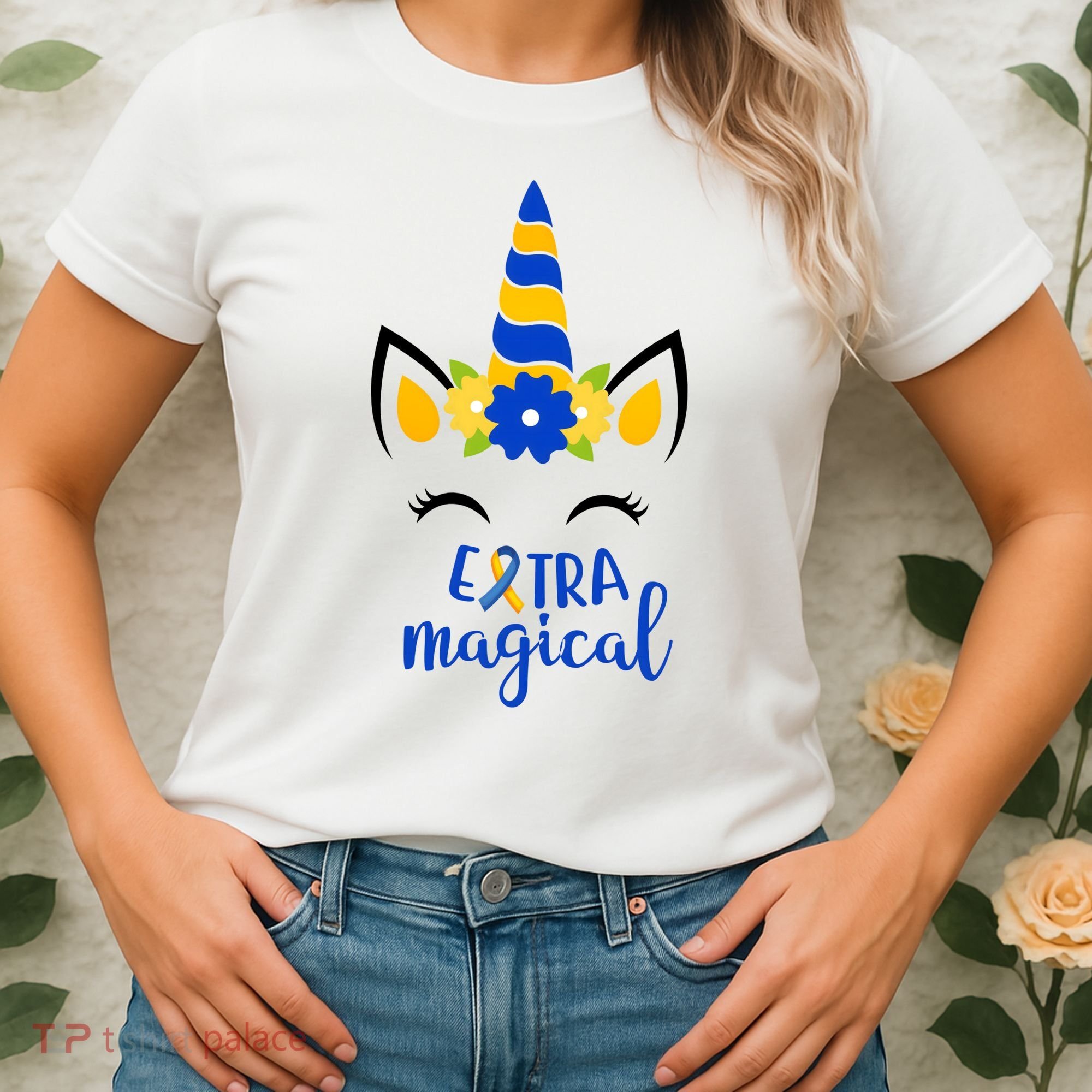 Extra Magical Unicorn Autism Awareness Women's T-Shirt
