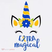 Extra Magical Unicorn Autism Awareness Kids Hoodie thumb 5
