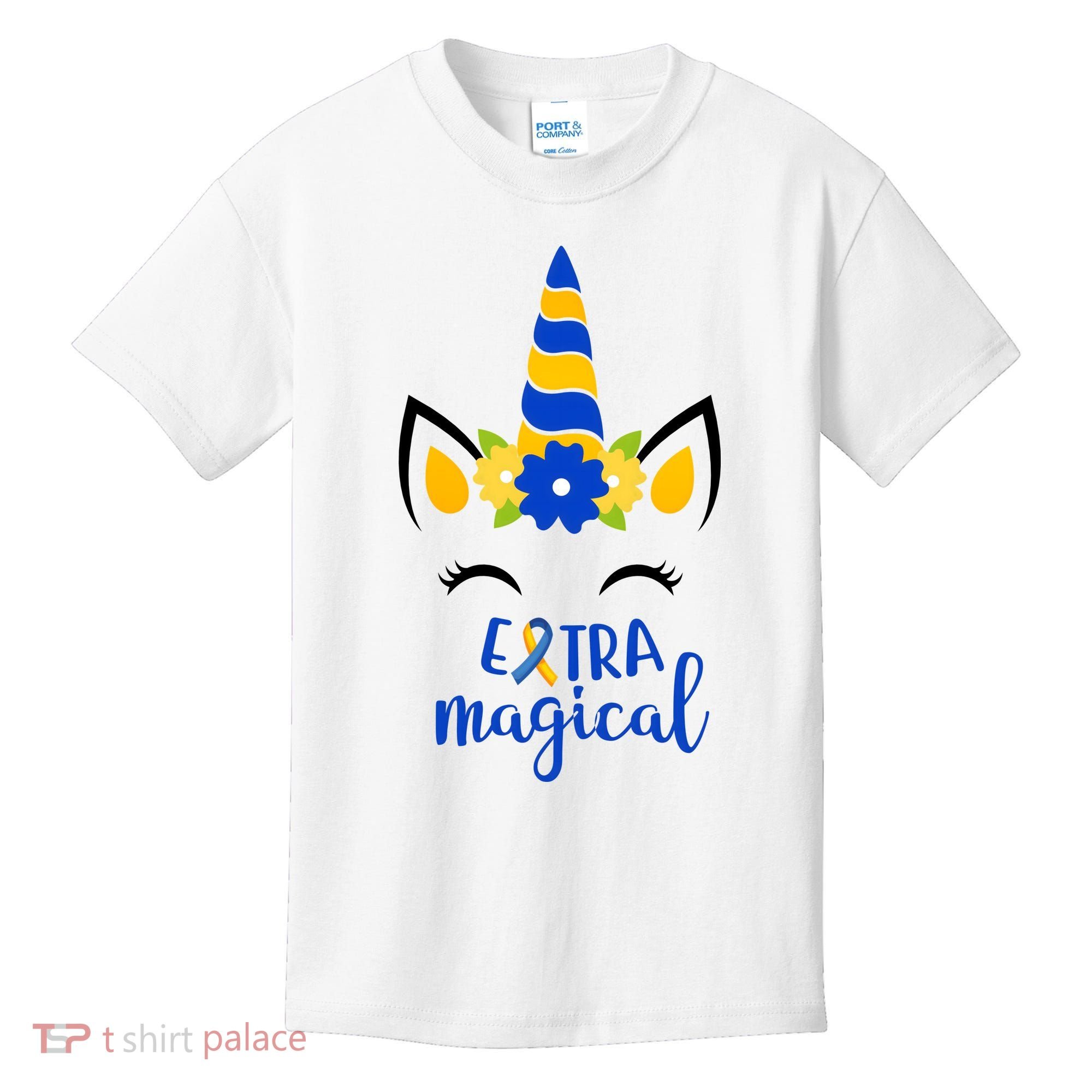 Extra Magical Unicorn Autism Awareness Kids T-Shirt