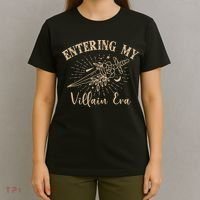 Entering My Villain Era Feminist Book Lover Female Character T-Shirt thumb 4