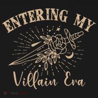 Entering My Villain Era Feminist Book Lover Female Character Women's Hoodie thumb 2